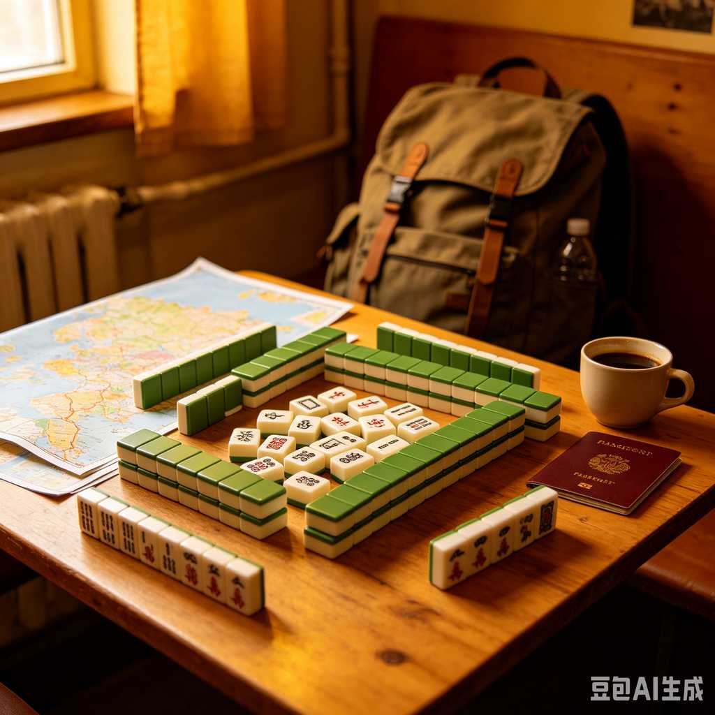 custom logo printed mahjong tiles