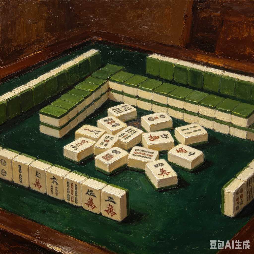 jelly transparent mahjong set