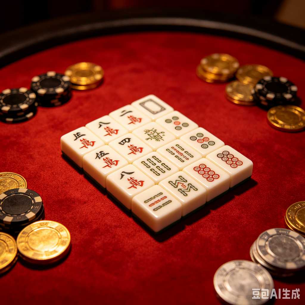 hotel room mahjong set